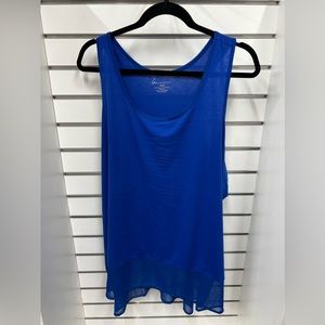 Lane Bryant 26 / 28 Blue Tank Top
